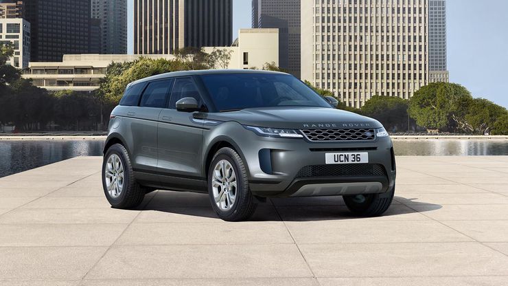 Range Rover Evoque доступен в нескольких комплектациях.