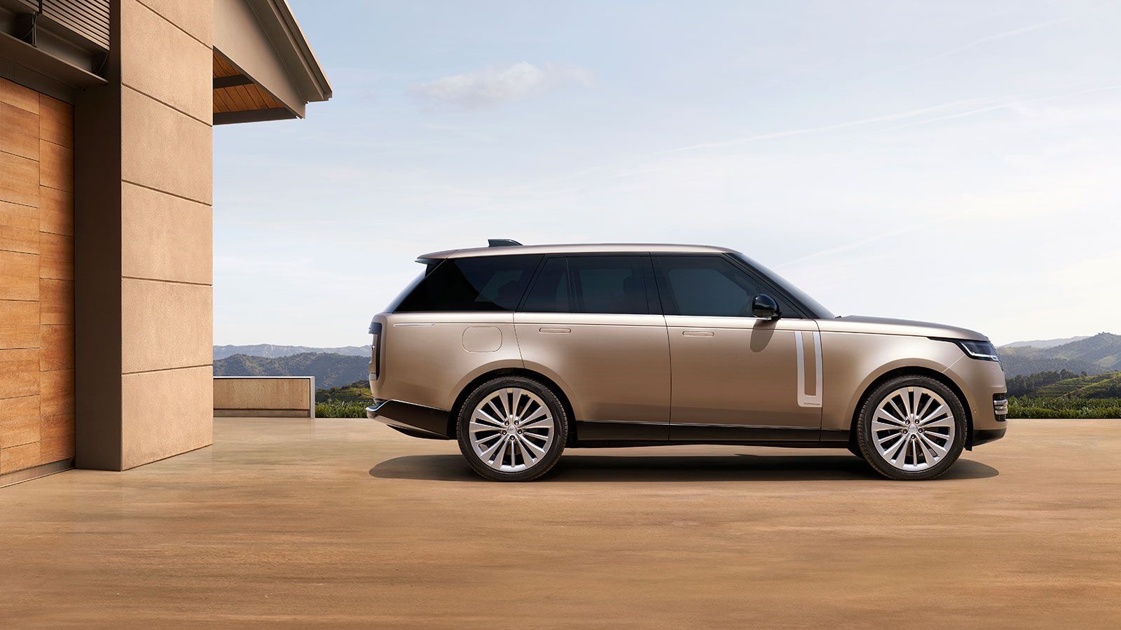 Современная интерпретация облика Range Rover.
