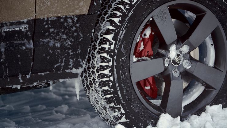 Defender способен выдержать самые трудные испытания.