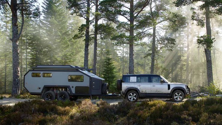 Defender способен буксировать прицеп массой до 3500 кг, позволяя решить любые самые сложные задачи.